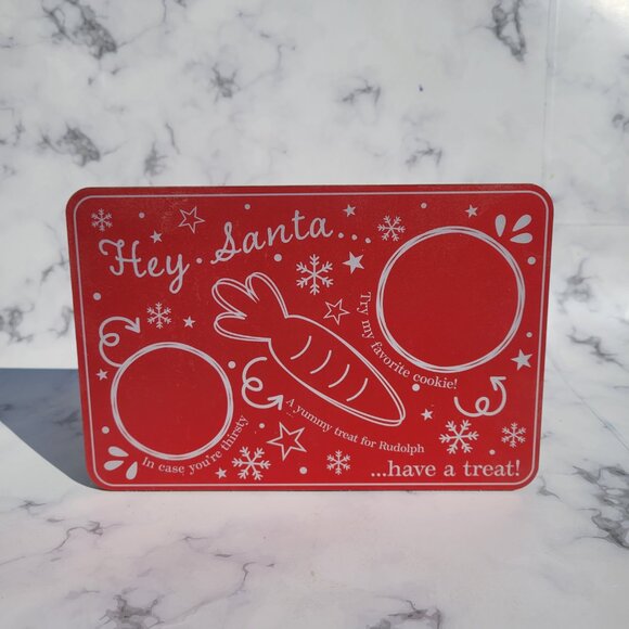 Christmas Mailbox Santa Letter Box and Treat Tray - Picture 2 of 16